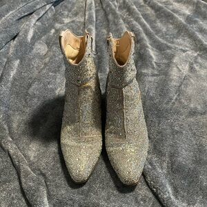 Arula Harlow Jeweled Boots